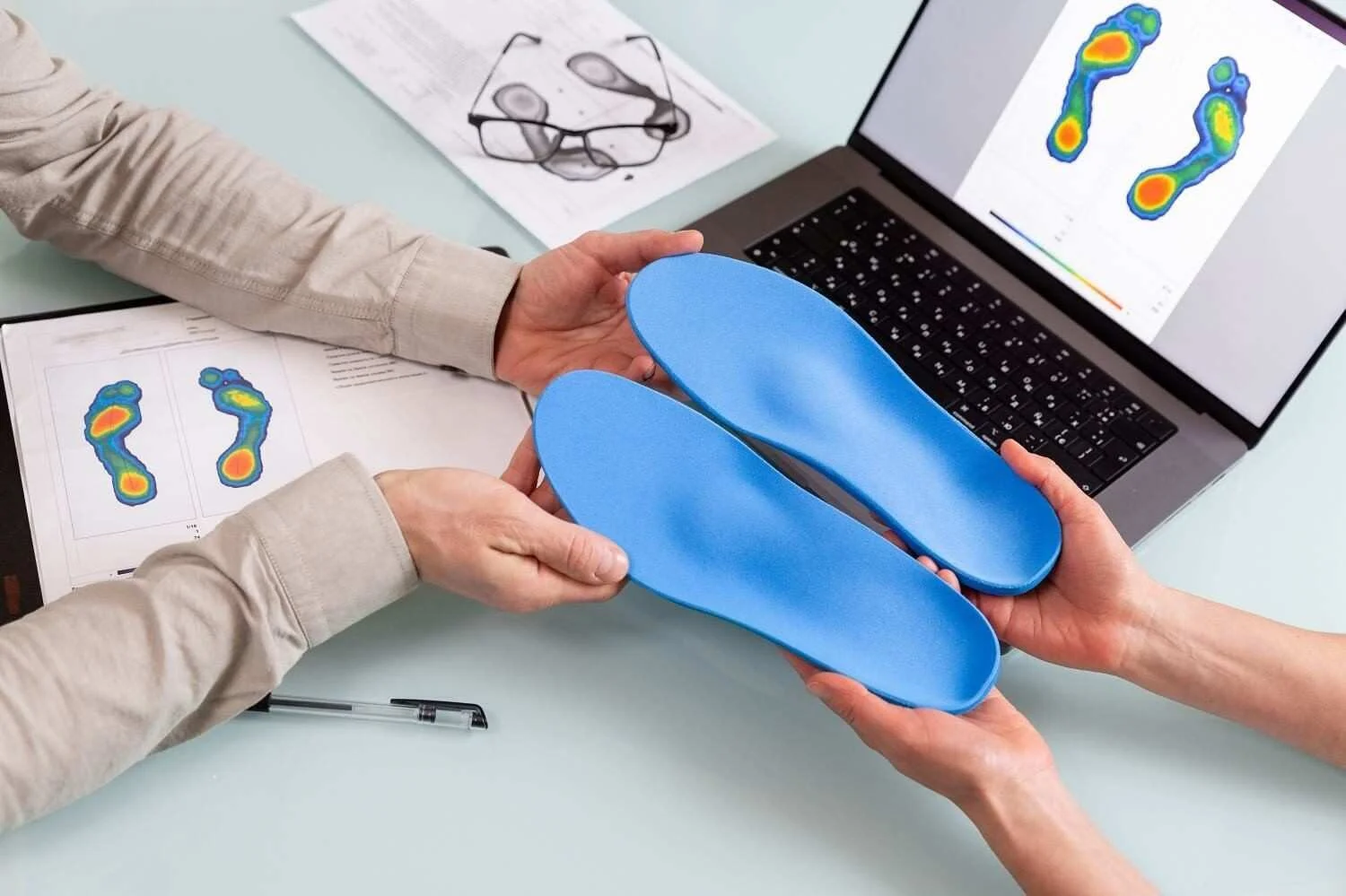 Pressure Offloading and Padding for Diabetic Foot